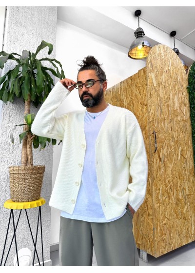 TRİKO ÖRME OVERSİZE HIRKA