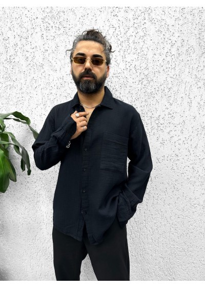 MÜSLİN KETEN GÖMLEK